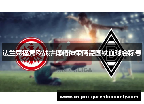 法兰克福凭欧战拼搏精神荣膺德国铁血球会称号